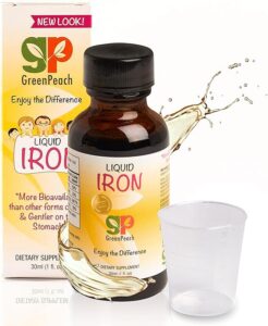 Liquid Iron Supplement for Infants Babies and Toddlers